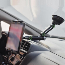 Car Tablet Holder Long Arm Suction Cup Mount for Pro Air 4-13inch for Tablet SUV Truck Windshield Window