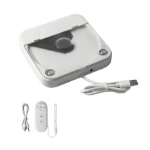 External Universal CD Player for Car - Portable CD Player with AUX Cable, Plugs Into Car USB Port, Lossless Connection