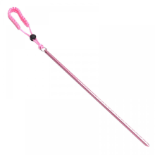 (Rosa) Vara de mergulho com ponteiro para mergulho autônomo 6061, vara de alumínio para lagosta, vara de mergulho com ruído subaquático, var