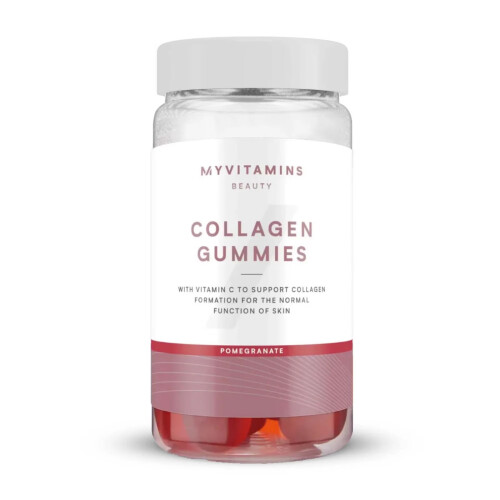 MyVitamins Collagen Gummies 60 Pomegranate Flavour Skin & Hair