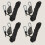 (4 Pcs Black) High-Visibility Reflective Camping Tent Ropes with Adjustable Pulleys - Durable Polyester,Camping Accessories 1