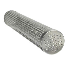 (As show, One size) Smoker Smoke Tube Box for Pellets Grill 304 Stainless Steel BBQ Cold Smoker Generator Tube Billowing Hot or Cold Smoking