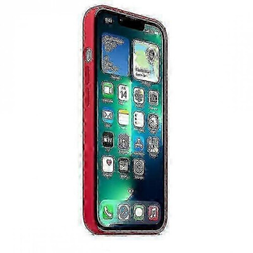 (Red) Silicone Case With Magsafe For Iphone 13 Pro Phone Case 2