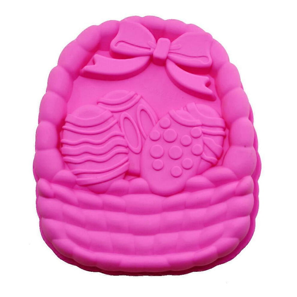 (As show, One size) Cute Easter Egg Mould and Egg Silicone Mould Epoxy Resin Crafts Making Supplies DIY Chocolate Shells Mold for Easter
