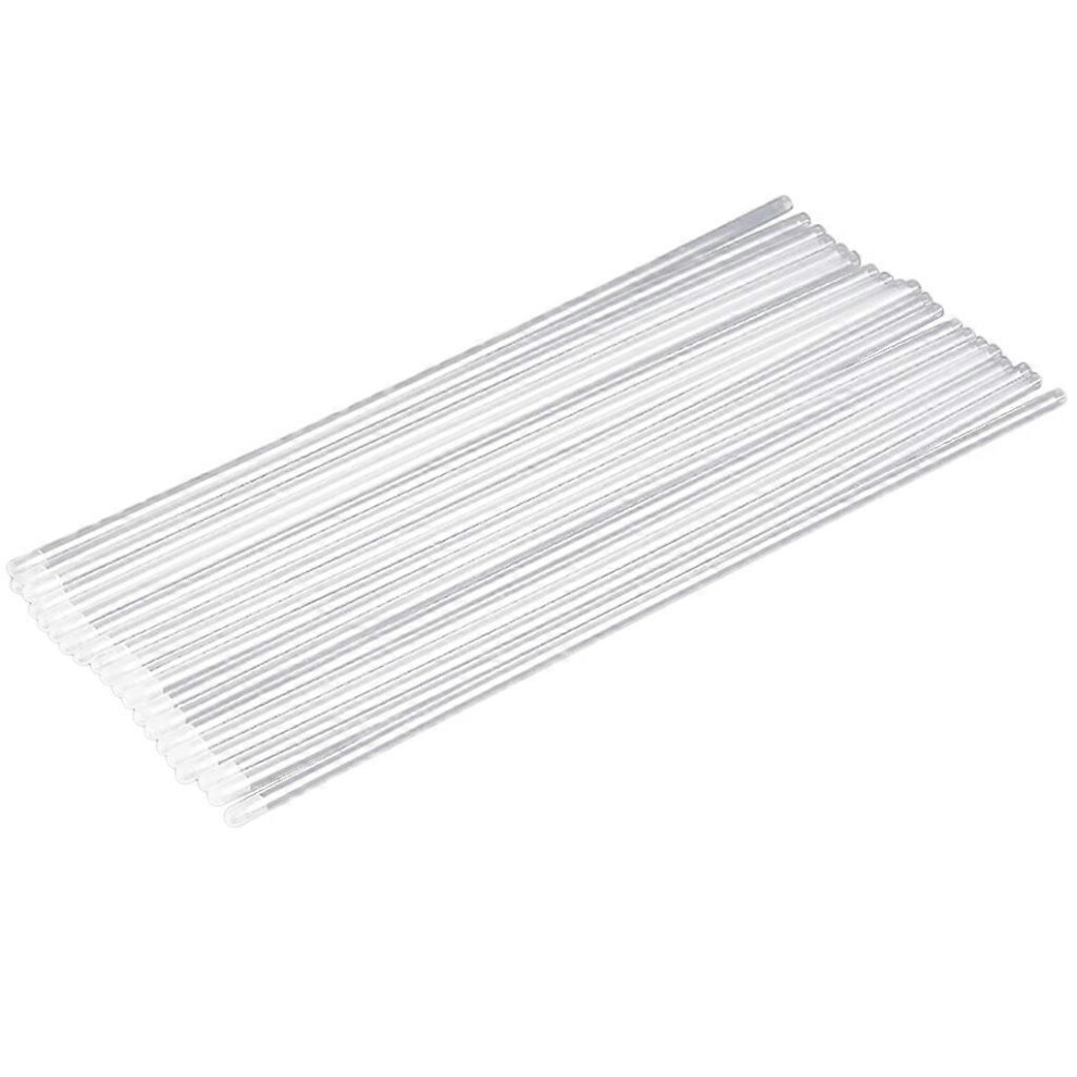 (As show, One size) Artificial Insemination Rods Set 17.7'' Disposable Breeding Catheter Tube for Farm Animal Cows Cattles Pack of 60PCS