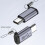 (Micro to Type C) Micro USB to Mini USB Type-C Adapter Usb-C Female To Micro Usb Male Converter 4