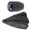 For Honda Red Stitch Leather Manual Shift Boot+R-T Black 5-Speed Shifter Knob 1
