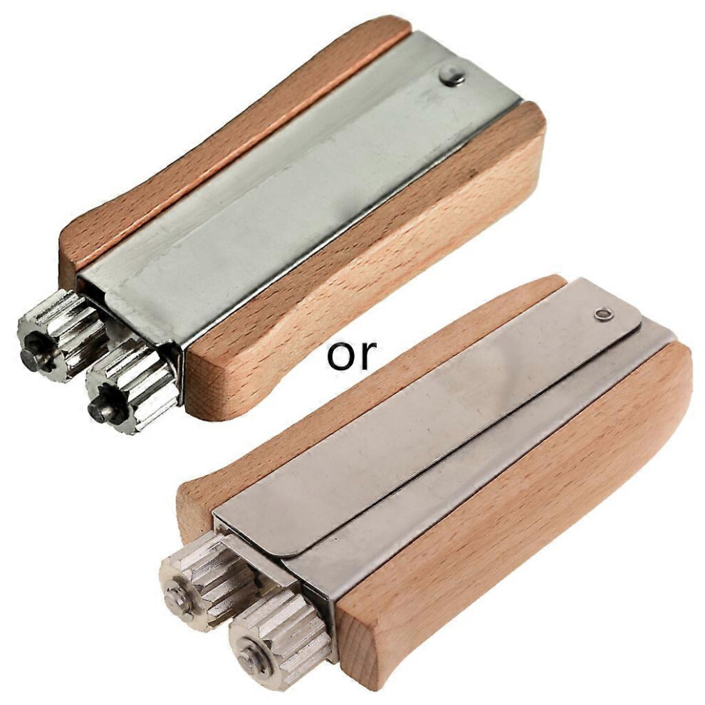 (As show, One size) Bee Wire Tensioner Crimper Frame Tool Goods Tools Beekeeper Supplies Wire Tensioner Crimper Metal and Wood Material