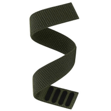 Pulseira de nylon de 26 mm (verde exército) compatível com Garmin Enduro 3 Fenix 8X Fenix 7X Magic Tape - Verde exército