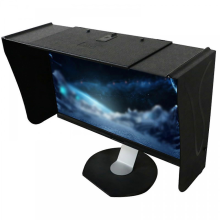 Slnečná clona pre počítač, kryt proti slnku pre LCD LED video monitor, ochrana proti oslneniu obrazovky 17-27 palcov
