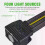 Gym Lamp compatible with Posing 7th Gear Dimming Portable Magnet LED Flashlight with Hook 3