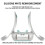 (White) Laptop Stand Tablet Gravity Storage Stand with Automatic Shrinking Width Phone Stand and Notebook 2