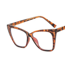 (7) Anti Blue Light Flat Glasses Anti Reflective Transparent Lens Eyewear for Gaming
