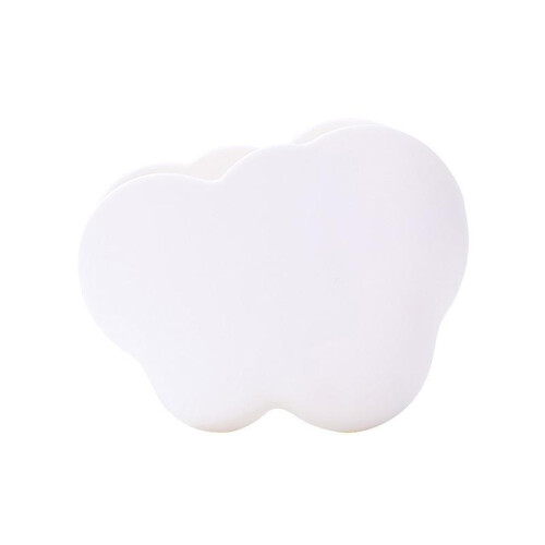 (Orange) Wall Mounted Remote Control Holder Clouds Shaped Multifunctional Convenient with Adhesive Waterproof 1