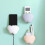 (Orange) Wall Mounted Remote Control Holder Clouds Shaped Multifunctional Convenient with Adhesive Waterproof 4
