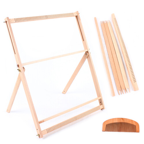 Wooden Weaving Loom for Children Beginner DIY 2