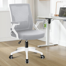 ELFORDSON Mesh Office Chair Computer Fabric Racing Work Seat