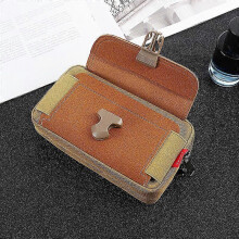 (Vertical Section, Green) Small Bag Phone Purses Casual Portable Multifunctional Bag Zipper Pocket for Outdoor Running