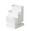 (Blue) Plastic Cosmetic Storage Rack 3 Layers Pen Holder for Office Home Desktop Storage Organizer 2