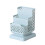(Blue) Plastic Cosmetic Storage Rack 3 Layers Pen Holder for Office Home Desktop Storage Organizer 1