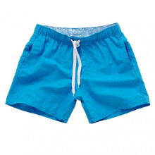 (XXXL, Blue) Men\'s Beach Shorts Breathable Quick Dry Swim Trunks Summer Male Surfing Pants