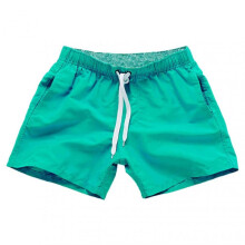 (S, Green) Men\'s Beach Shorts Breathable Quick Dry Swim Trunks Summer Male Surfing Pants