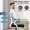 ELFORDSON ELFORDSON Mesh Office Chair Computer Fabric Racing Work Seat 4