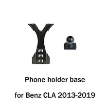 (1, CLA 2013-2019 Base) Gravity Car Phone Holder Mobile Cell Phone Support Mount For Mercedes Benz W117 C117 C118 Cla 2013-2023 Accessories