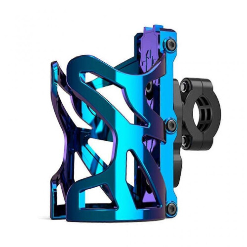 (Burnt titanium) Bikes Water Bottle Cage Brackets Universal Size Bicycles Drink Mount Rack