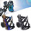 (Burnt titanium) Bikes Water Bottle Cage Brackets Universal Size Bicycles Drink Mount Rack 2