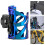 (Burnt titanium) Bikes Water Bottle Cage Brackets Universal Size Bicycles Drink Mount Rack 3