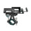 (Black) Aluminum Bicycles Phone Holder Rotating Phone Bracket Phone Stand, Adjustable 1