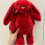 Red Bonnie Bunny 36CM Shattered Ears Bunny Creative Bunny Soothing Doll Same as Jct 3