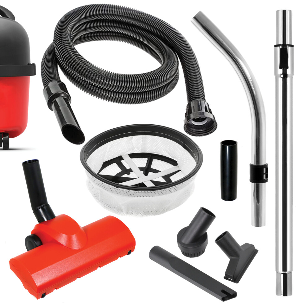 SPARES2GO Spare Parts Turbo Brush Head Filter Kit for Numatic Henry Hetty Vacuum Hose Roll