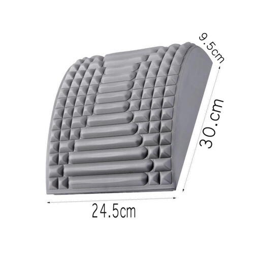 Back Stretcher Pillow Neck & Lumbar Pain Relief Massage Support Tool 1