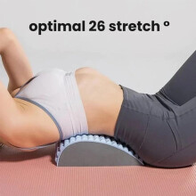 Back Stretcher Pillow Neck & Lumbar Pain Relief Massage Support Tool