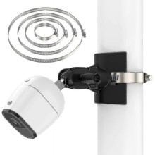 Universal Mast Mount for Arlo Pro 4 Arlo Pro 3 Arlo Pro 2 Eufycam 2c Eufycam 1 And 2 Eufycam E Arlo Ultra Ultra 2 Surveillance Camera (white- 1 Pack)_