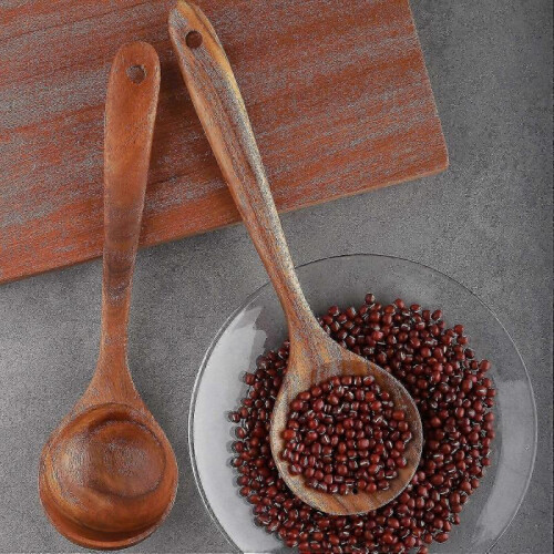 Teak Wood Non-stick Cookware - 6 Piece Set 2