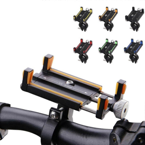 Gym Handlebar Bike Tablet Mobile Phone Bracket Adjustable Handle Mount Support 1