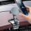 (Black) Sturdy Cell Phone Holder for Car Universal Fit GPS Mount One-hand Operate 5