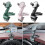 (Black) Sturdy Cell Phone Holder for Car Universal Fit GPS Mount One-hand Operate 4