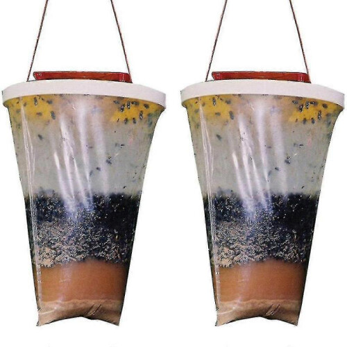 Red Top Fly Trap X 2 - Highly Effective Fly Control Solution