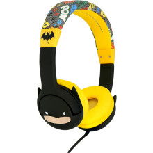 OTL Batman Chibi Style Childrens Headphones with Ears