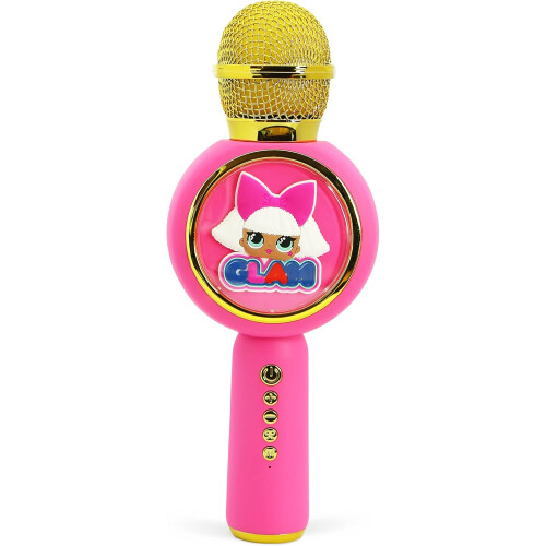 OTL L.O.L. Surprise! Glam Karaoke Microphone and Wireless Speaker with LED Lights
