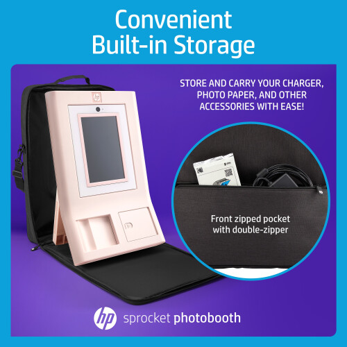 HP HP Sprocket Photobooth Carrying Case - Black 2