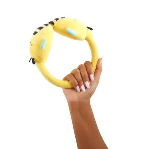 Lazerbuilt Squishmallows Sunny Plush Bluetooth Headphones 2