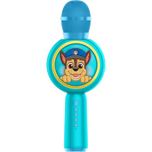 OTL Paw Patrol Chase Karaoke Microphone and Wireless Speaker with LED Lights