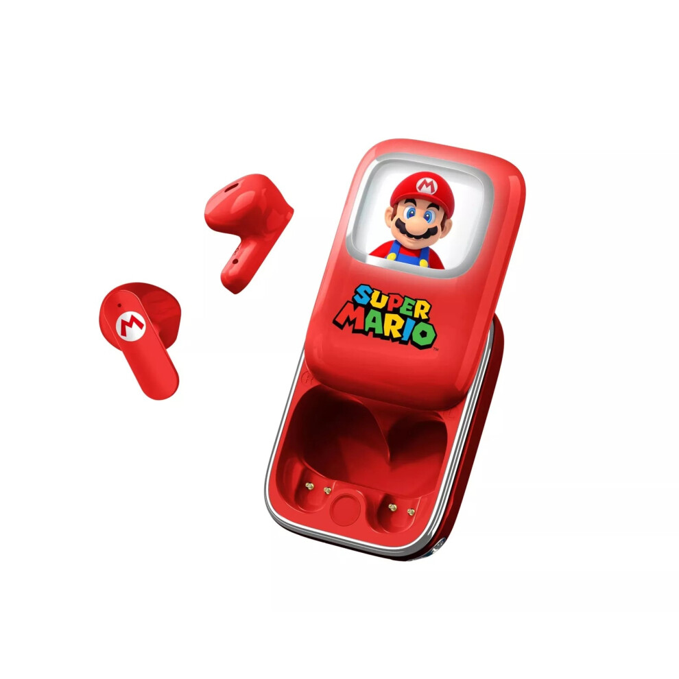Otl Super Mario Slide Open Tws Earphones Red 5055371628891