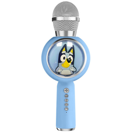 OTL Bluey Karaoke Microphone and Wireless Speaker with LED Lights