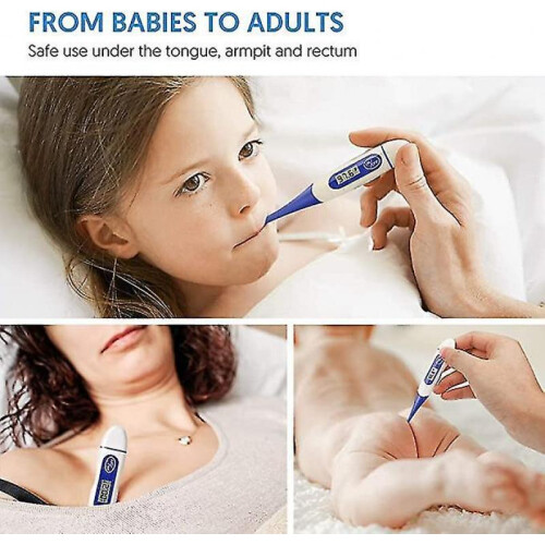 Thermometer, Oral Thermometer for Adults, Digital Thermometer for Fever(blue) 2
